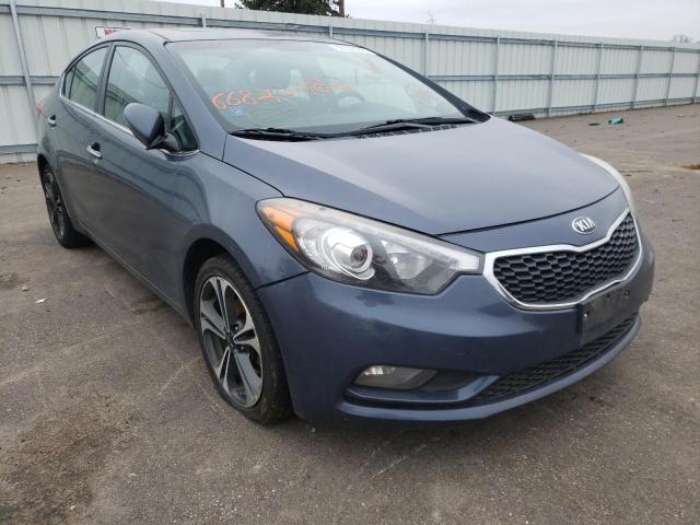 KIA FORTE EX 2014 with VIN KNAFZ4A8XE5087750 - Photo from auction