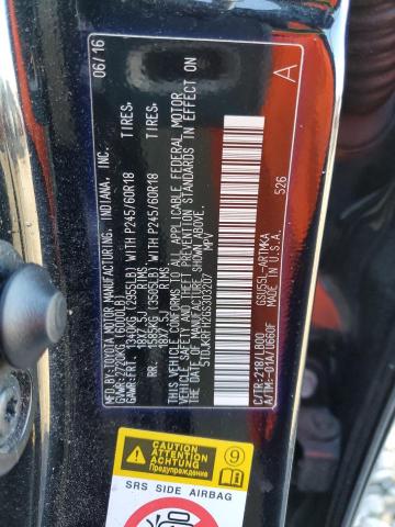 Photo 10 from auction – 2016 TOYOTA HIGHLANDER with VIN 5TDJKRFH2GS303207