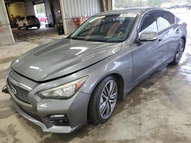 Photo 2 from auction – 2014 INFINITI Q50 BASE with VIN JN1BV7AP3EM690232