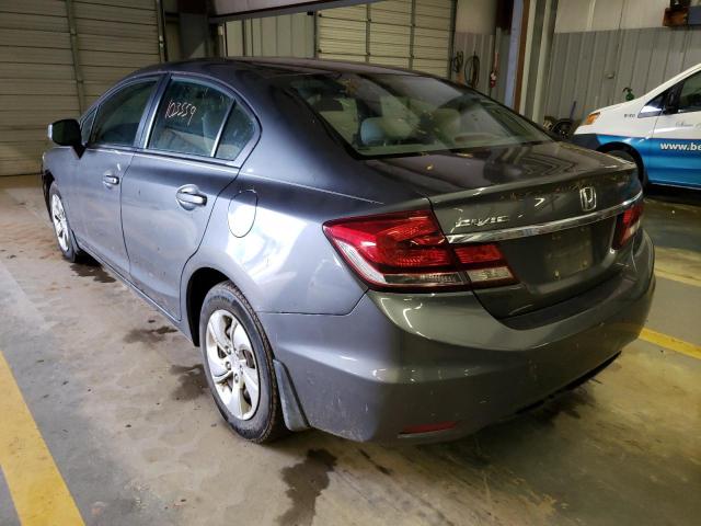 Photo 3 from auction – 2013 HONDA CIVIC LX with VIN 2HGFB2F55DH589553
