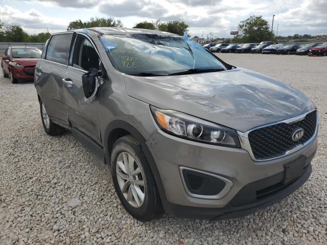 KIA SORENTO LX 2016 with VIN 5XYPG4A38GG081568 - Photo from auction