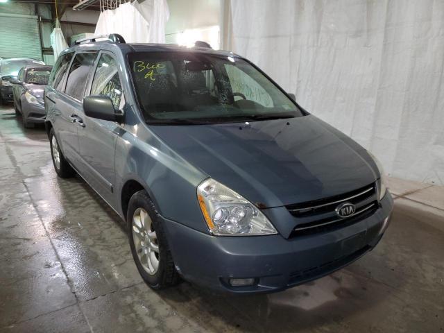 KIA SEDONA EX 2007 with VIN KNDMB233876150054 - Photo from auction