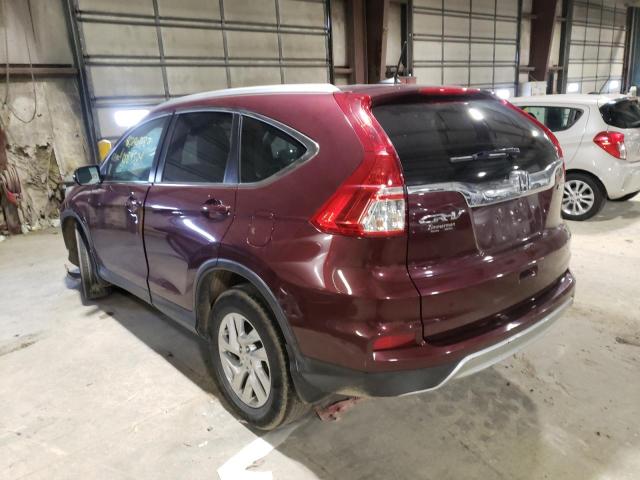 Photo 3 from auction – 2016 HONDA CR-V EXL with VIN 5J6RM4H71GL042961