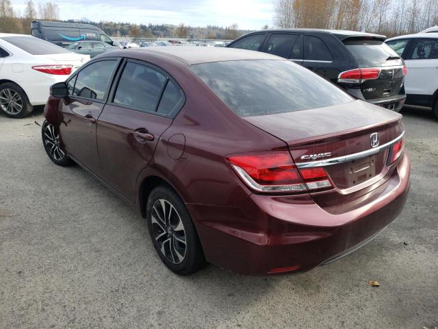 Photo 3 from auction – 2013 HONDA CIVIC EX with VIN 2HGFB2F82DH531135