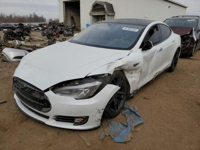 Photo 2 from auction – 2015 TESLA MODEL S 70 with VIN 5YJSA1S28FF082788