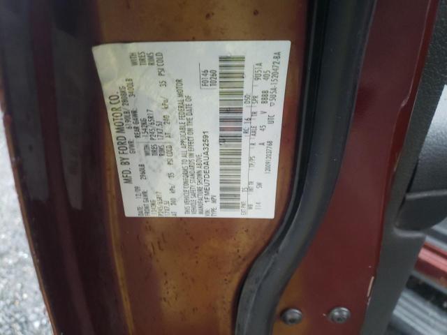Photo 10 from auction – 2010 FORD EXPLORER X with VIN 1FMEU7DE0AUA32591