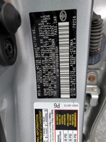 Photo 10 from auction – 2017 TOYOTA CAMRY LE with VIN 4T1BF1FK3HU641004