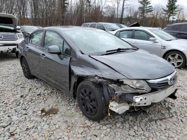 HONDA CIVIC LX 2012 with VIN 2HGFB2F50CH610548 - Photo from auction