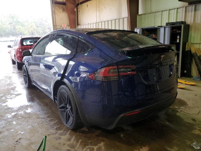 Photo 3 from auction – 2022 TESLA MODEL X with VIN 7SAXCBE63NF331536