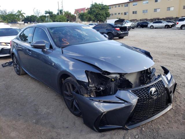 LEXUS IS 300 2018 with VIN JTHBA1D21J5062033 - Photo from auction