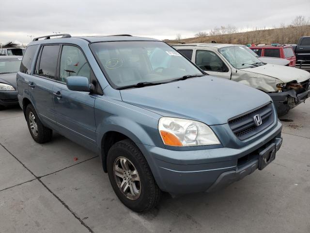 HONDA PILOT EXL 2005 with VIN 2HKYF18765H558146 - Photo from auction