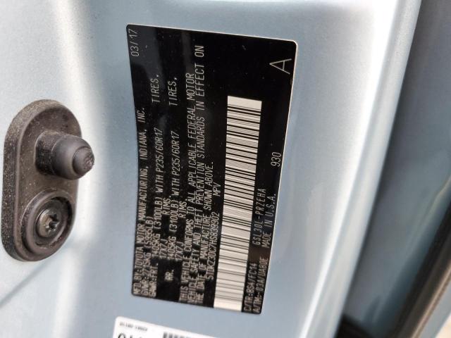 Photo 10 from auction – 2017 TOYOTA SIENNA LE with VIN 5TDKZ3DC7HS839902