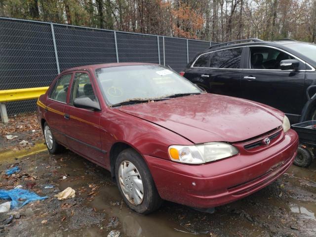 TOYOTA COROLLA VE 2000 with VIN 2T1BR12E6YC291571 - Photo from auction