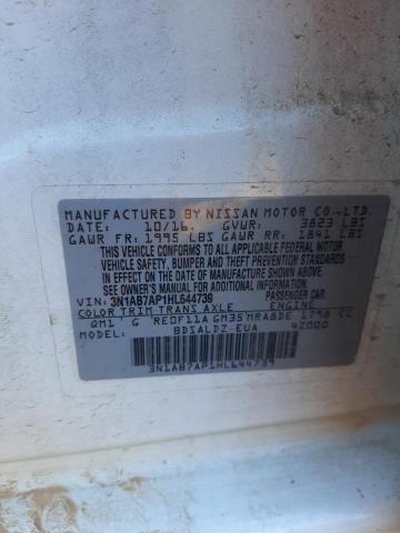 Photo 10 from auction – 2017 NISSAN SENTRA S with VIN 3N1AB7AP1HL644739