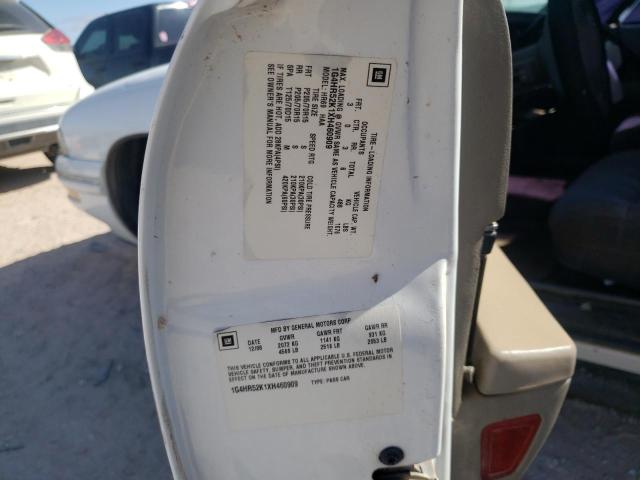 Photo 10 from auction – 1999 BUICK LE SABRE with VIN 1G4HR52K1XH460909