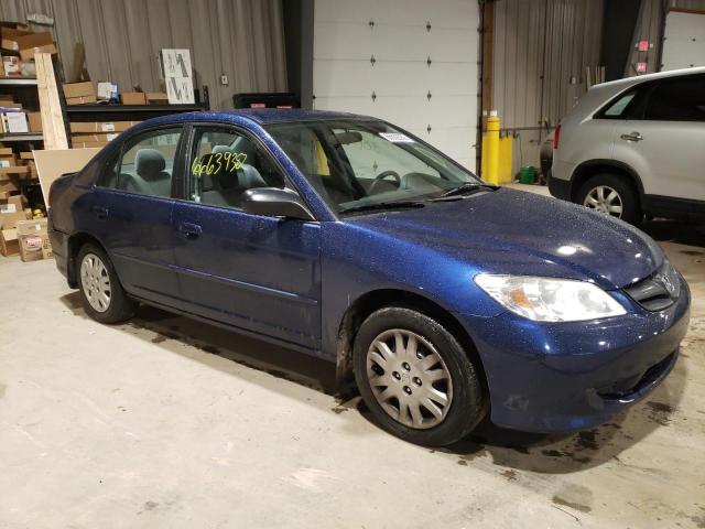 HONDA CIVIC LX 2004 with VIN 1HGES16524L020135 - Photo from auction