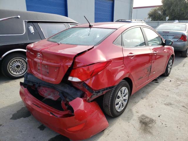 Photo 4 from auction – 2017 HYUNDAI ACCENT SE with VIN KMHCT4AE9HU293452
