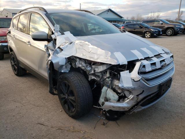 FORD ESCAPE SEL 2018 with VIN 1FMCU0HD2JUB37942 - Photo from auction