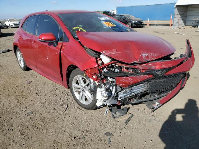 TOYOTA COROLLA SE 2021 with VIN JTND4MBE0M3135257 - Photo from auction