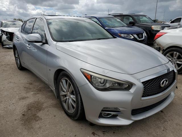 INFINITI QX50 2014 with VIN JN1BV7AP2EM680503 - Photo from auction