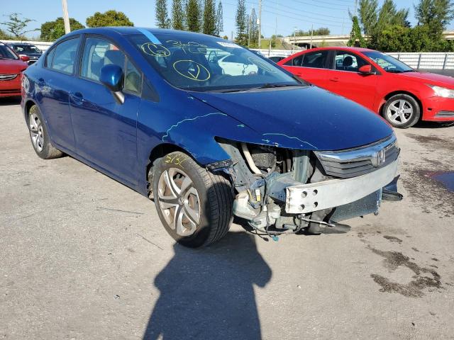 HONDA CIVIC LX 2012 with VIN 19XFB2F53CE019480 - Photo from auction