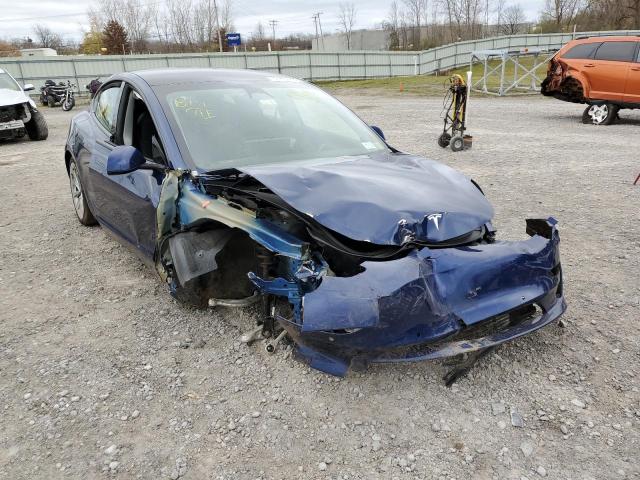 TESLA MODEL 3 2022 with VIN 5YJ3E1EA3NF191492 - Photo from auction