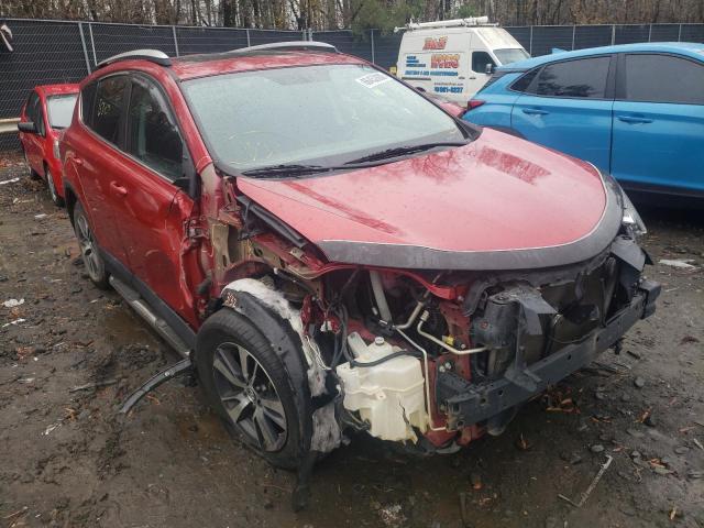 Photo 1 from auction – 2016 TOYOTA RAV4 XLE with VIN 2T3RFREV8GW437359
