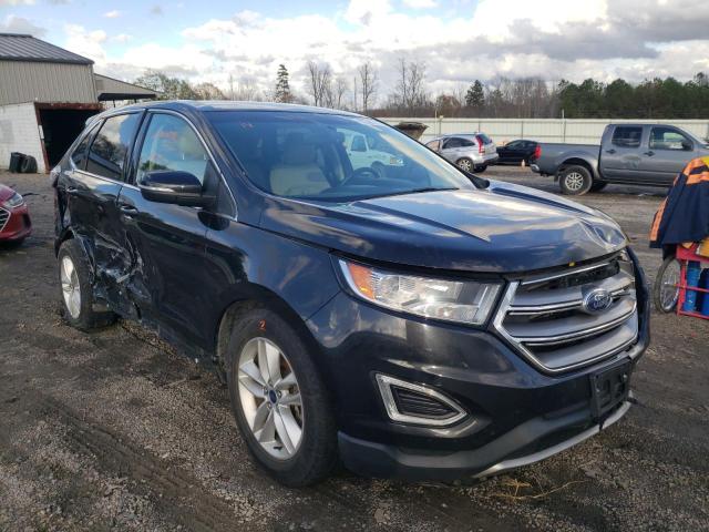 FORD EDGE SEL 2015 with VIN 2FMTK4J93FBC37614 - Photo from auction
