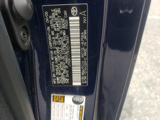 Photo 10 from auction – 2007 TOYOTA SCION TC with VIN JTKDE177970178441