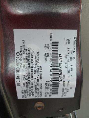 Photo 10 from auction – 2007 FORD FOCUS ZXW with VIN 1FAHP36N97W157719