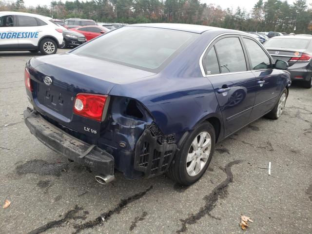 Photo 4 from auction – 2006 KIA OPTIMA LX with VIN KNAGE124865028658