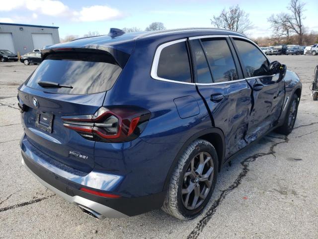 Photo 4 from auction – 2022 BMW X3 XDRIVE3 with VIN WBX57DP03NN145318