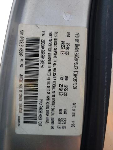 Zdjęcie 10 z aukcji – 2006 DODGE CHARGER SE z VIN 2B3KA43G86H456274