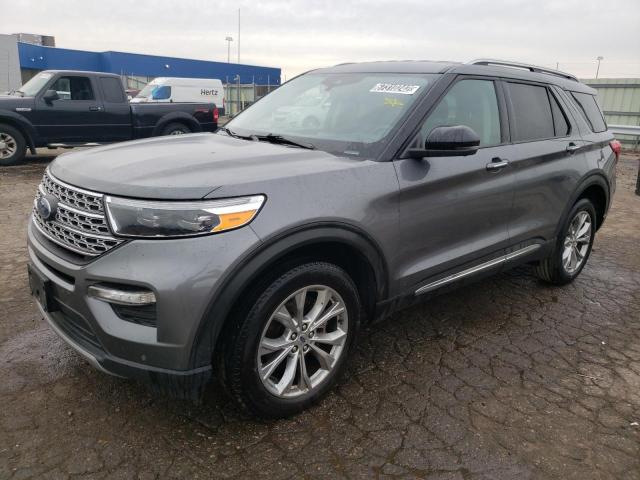 FORD EXPLORER L 2021 with VIN 1FMSK8FHXMGB36580 - Photo from auction
