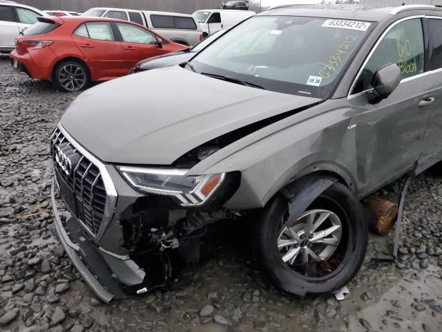 Photo 9 from auction – 2022 AUDI Q3 PREMIUM with VIN WA1EECF38N1027260