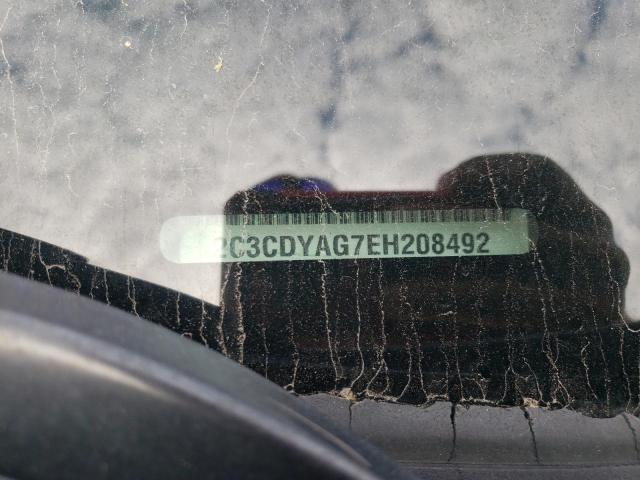 Photo 10 from auction – 2014 DODGE CHALLENGER with VIN 2C3CDYAG7EH208492