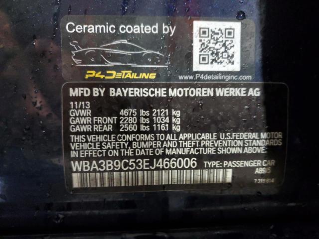 Photo 10 from auction – 2014 BMW 335 XI with VIN WBA3B9C53EJ466006