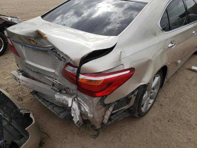 Photo 9 from auction – 2012 LEXUS LS 460 with VIN JTHBL5EF9C5110318