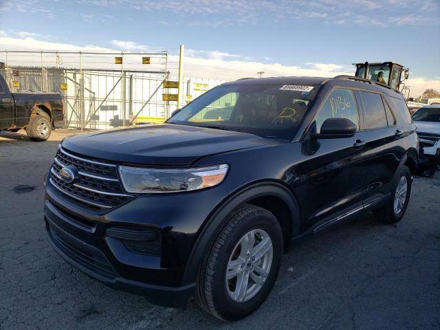 Photo 2 from auction – 2021 FORD EXPLORER X with VIN 1FMSK8DH4MGB77466