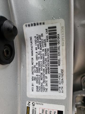 Photo 10 from auction – 2006 TOYOTA COROLLA CE with VIN 1NXBR32E96Z645798