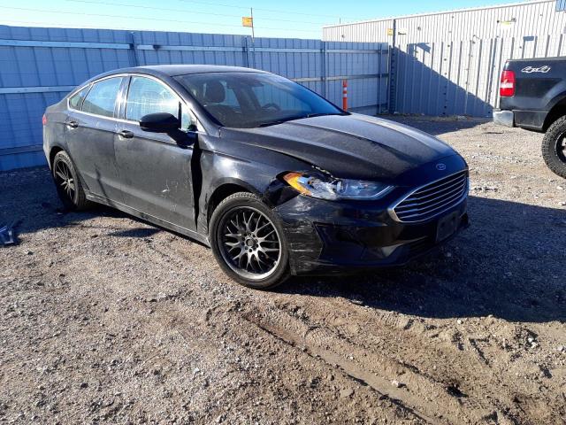 FORD FUSION SE 2019 with VIN 3FA6P0T90KR254543 - Photo from auction