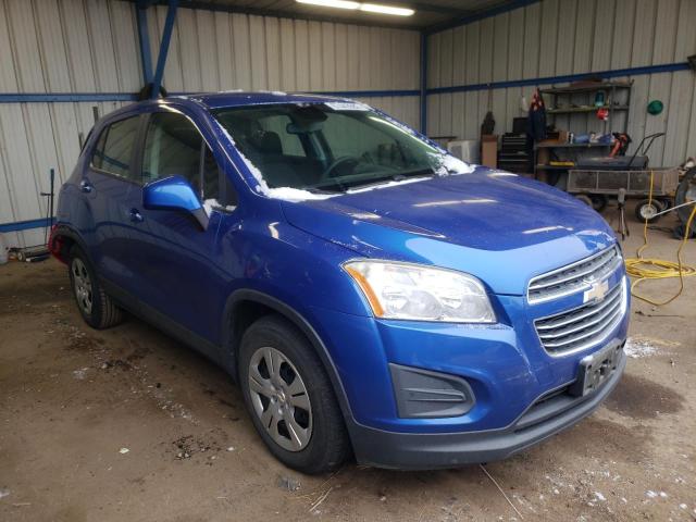 CHEVROLET TRAX LS 2015 with VIN KL7CJKSB2FB138315 - Photo from auction