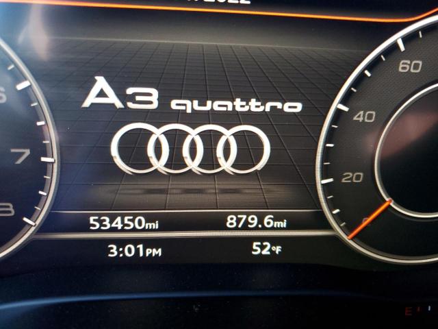 Photo 8 from auction – 2018 AUDI A3 PREMIUM with VIN WAUJ8GFF9J1034707