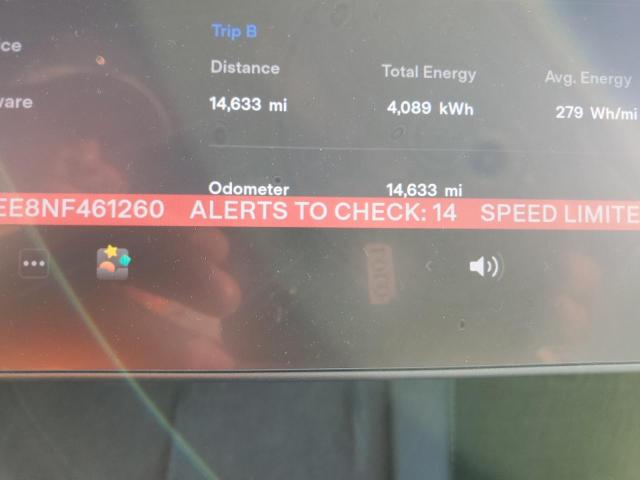 Photo 8 from auction – 2022 TESLA MODEL Y with VIN 7SAYGDEE8NF461260