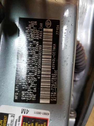 Photo 10 from auction – 2011 TOYOTA CAMRY BASE with VIN 4T1BF3EK6BU582289