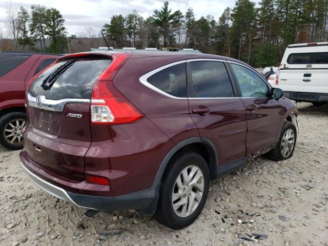 Photo 4 from auction – 2015 HONDA CR-V EX with VIN 5J6RM4H52FL023705