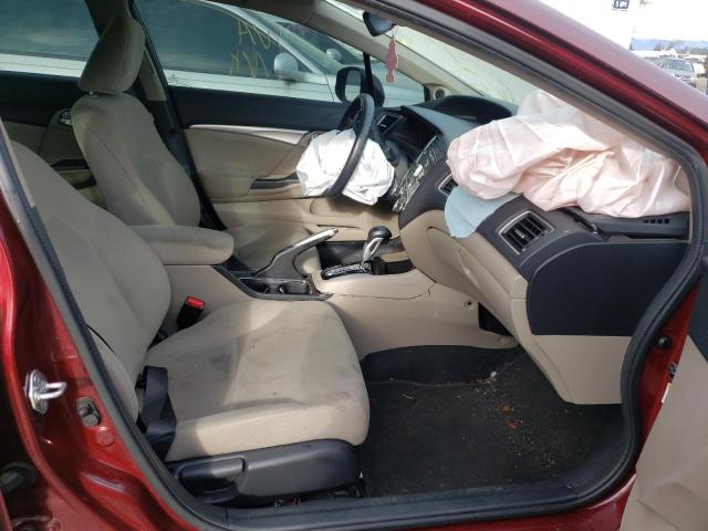 Photo 5 from auction – 2013 HONDA CIVIC EX with VIN 2HGFB2F82DH531135