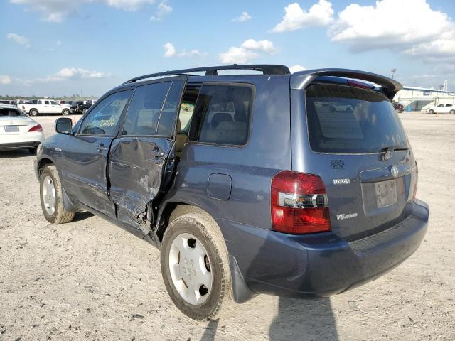 Photo 3 from auction – 2005 TOYOTA HIGHLANDER with VIN JTEEP21A850093776