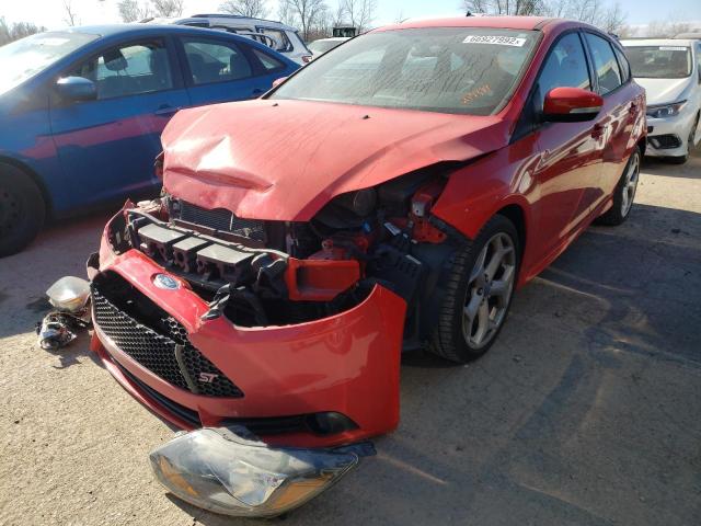 Photo 2 from auction – 2013 FORD FOCUS ST with VIN 1FADP3L92DL215379