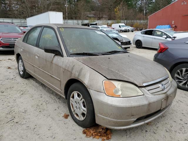 HONDA CIVIC LX 2002 with VIN 2HGES16592H613887 - Photo from auction